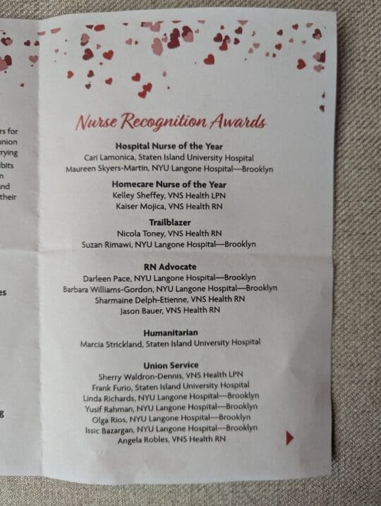 UFT Awards Program Pg. 2